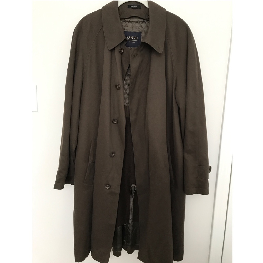 SANYO Men’s Trench Coat